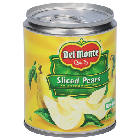 Del Monte Sliced Pears 8.5 oz