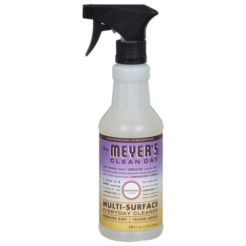 Mrs. Meyer's Clean Day Compassion Flower Multi-Surface Everyday Cleaner 16 fl oz - 16 FZ 6 Pack