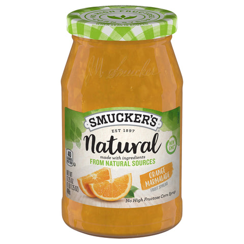 Smucker's Natural Orange Marmalade Spread 17.25 OZ