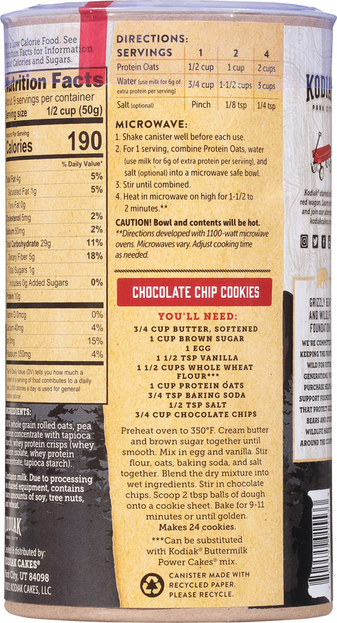 Kodiak Cakes Classic Rolled Oats 16 OZ
