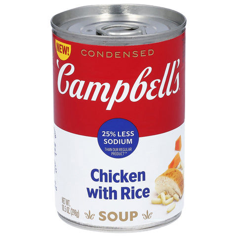 Campbell's Condensed Chicken with Rice Soup 10.5 oz - 12 Pack