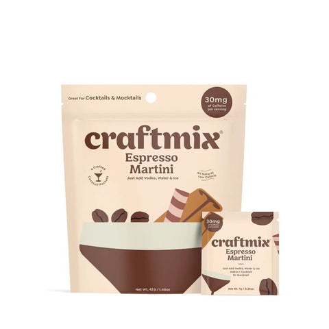 Craftmix Craftmix Espresso Martini 6 Pack - 1.48 OZ 12 Pack