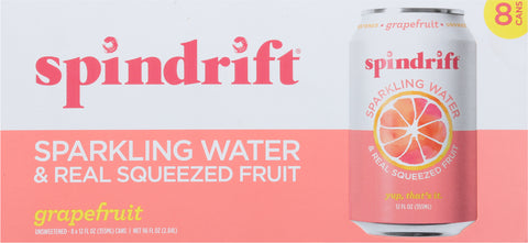 Spindrift Grapefruit Sparkling Water 96 FZ