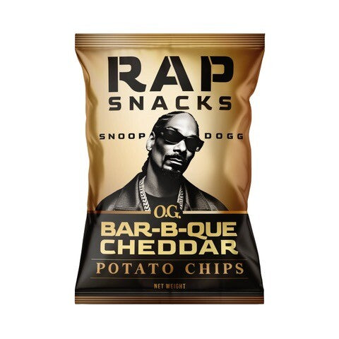 OG BBQ Cheddar Chips (Snoop Dogg) Potato Chips - 2.5 OZ 60 Pack