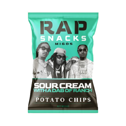 Sour Cream + Ranch (Migos) Potato Chips - 2.5 OZ 60 Pack