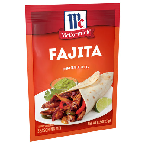 McCormick Marinade Fajitas - 1.12 OZ 12 Pack