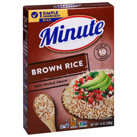 Minute Brown Rice 14 OZ