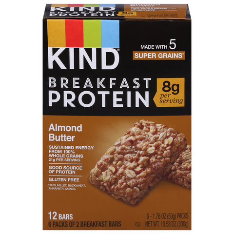 Kind Almond Butter Breakfast Protein Bars 10.58 OZ