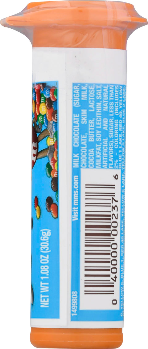 M&M's Candy Mini Tubes 1.08 OZ