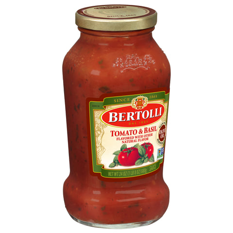 Bertolli Tomato & Basil Pasta Sauce 24 OZ
