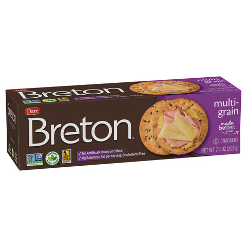 Breton Multigrain Crackers 7.3 OZ