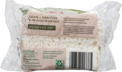 Scotch-Brite Greener Clean Non-Scratch Scrub Sponges 3 ea