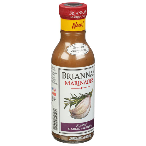 Briannas Roasted Garlic & Herb Marinade 12 FZ