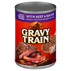 Gravy Train Dog Food Meaty Ground Dinner - 13.2 OZ 12 Pack