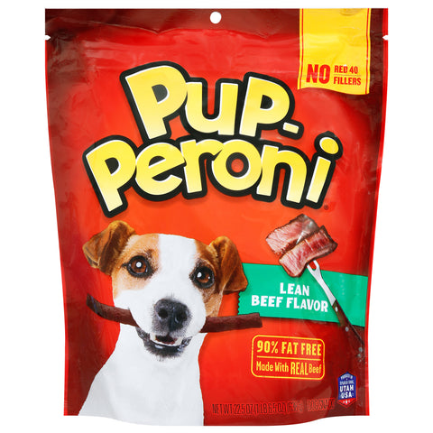 Pupperoni Dog Treats Lean Beef - 22.5 OZ 4 Pack