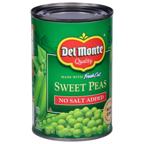Del Monte Vegetables Fresh Cut Sweet Peas No Salt Added 15 OZ