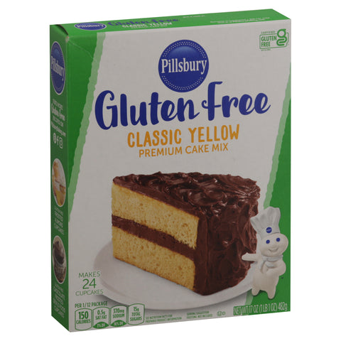 Pillsbury Gluten Free Classic Yellow Cake Mix 17 OZ