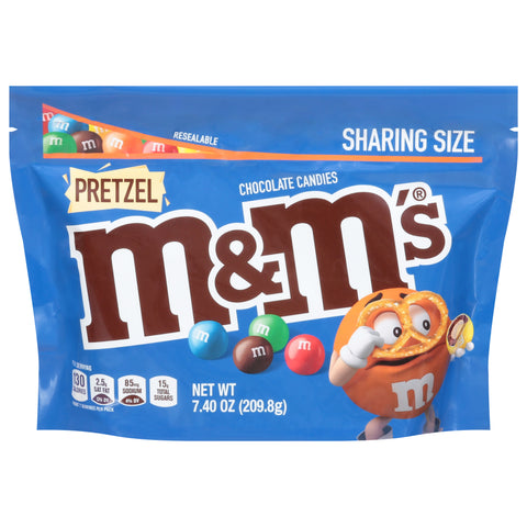 M&M's Pretzel Chocolate Candies 7.40 oz - 8 Pack