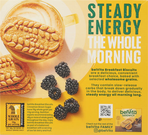 Belvita Breakfast Cinnamon Brown Sugar 8.8 OZ