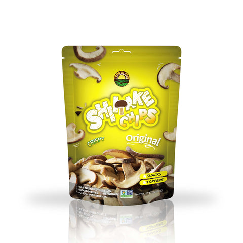 Terraland Shiitake Chips (Original) - 2.12 OZ 8 Pack