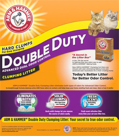 Arm & Hammer Cat Litter Double Duty 40 LB