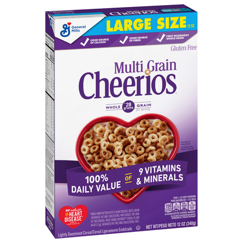 General Mills Gluten Free Cheerios Multigrain 12 OZ