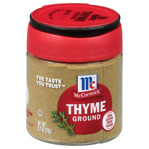 McCormick Thyme Ground - 0.7 OZ 6 Pack