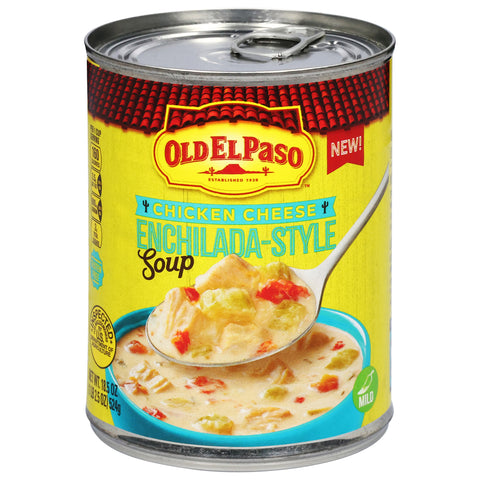 Old El Paso Enchilada-Style Chicken Cheese Soup 18.5 oz - 12 Pack