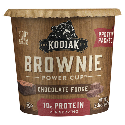 Kodiak Cakes Chocolate Fudge Brownie Cup Mix 2.36 OZ
