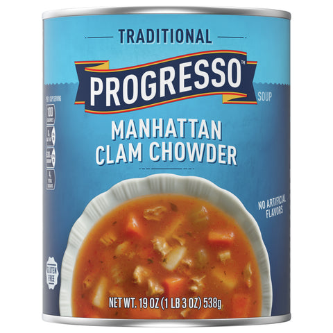 Progresso Traditional Soup Manhattan Clam Chowder 19 OZ