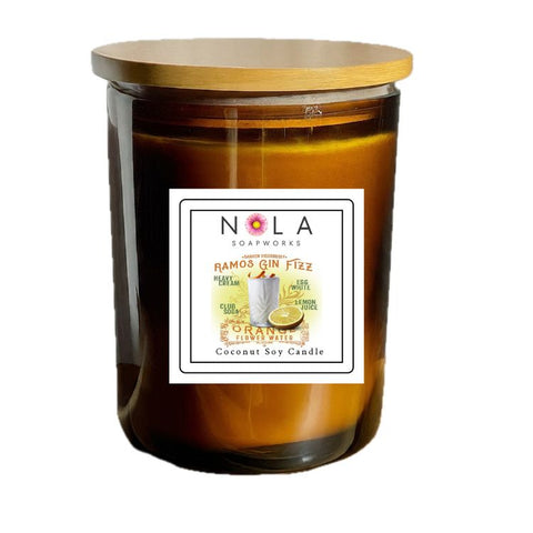 ESSENTIALLY NOLA Soy Cocktail Candle - Gin Fizz - 14.5 OZ 4 Pack