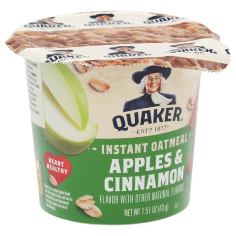 Quaker Express Cup Apple & Cinnamon 1.51 OZ