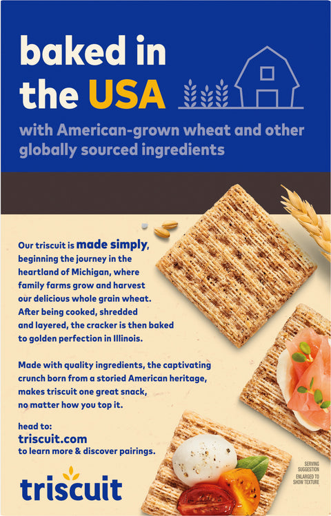 Triscuit Cracked Pepper & Olive Oil Crackers 8.5 OZ