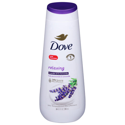 Dove Relaxing Lavender Body Wash 20 FZ