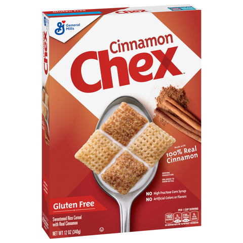 General Mills Gluten Free Chex Cinnamon 12 OZ