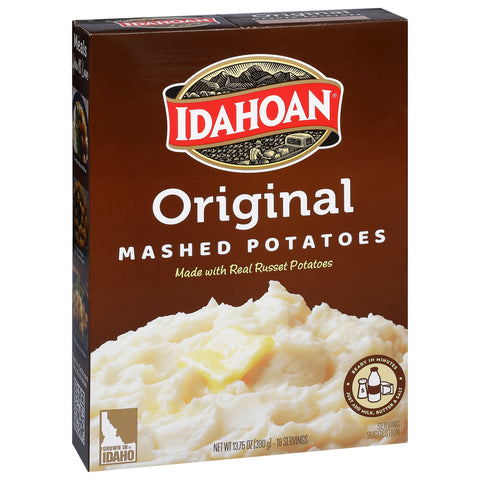 Idahoan Original Mashed Potatoes 13.75 OZ