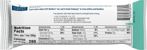 Clif Builder's Chocolate Mint Protein Bars 2.4 OZ