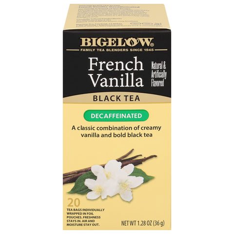 Bigelow French Vanilla Decaffeinated Tea 20 CT