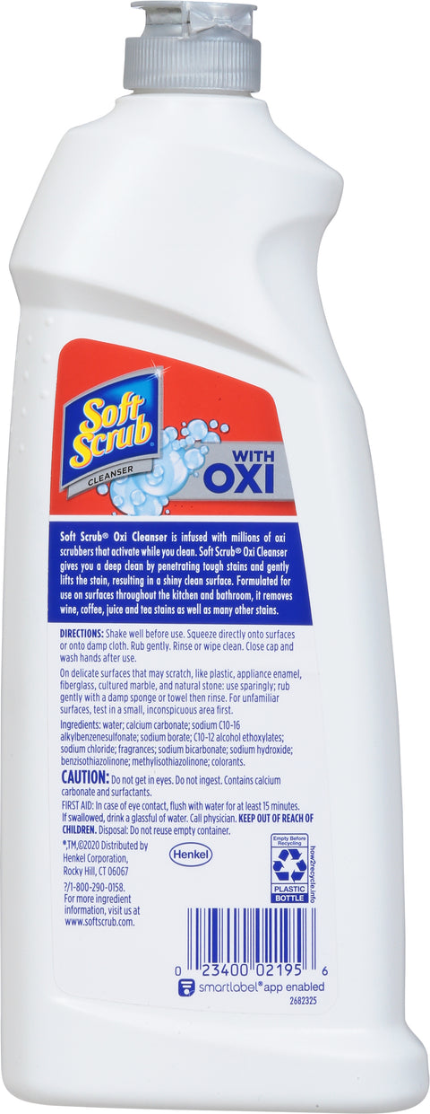 Soft Scrub Fresh Scent Cleanser 24 oz