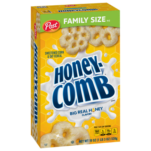 Post Honeycomb Cereal Family Size 19 OZ