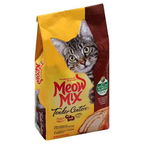 Meow Mix Tender Centers Salmon & Turkey 3 LB