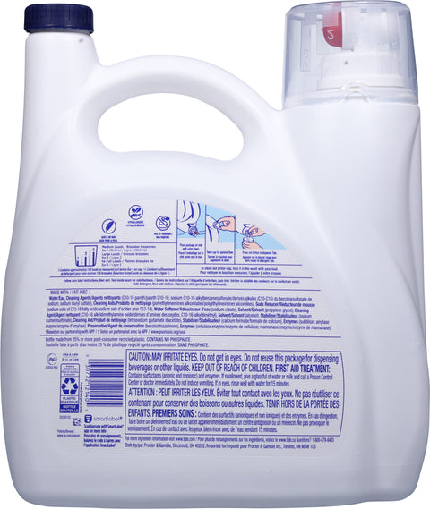 Tide Free & Gentle Detergent 132 fl oz