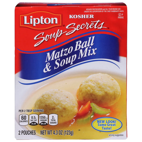Lipton Kosher Matzo Ball& Soup Mix 4.3 OZ