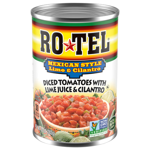 Ro*Tel Lime & Cilantro 10 oz - 12 Pack