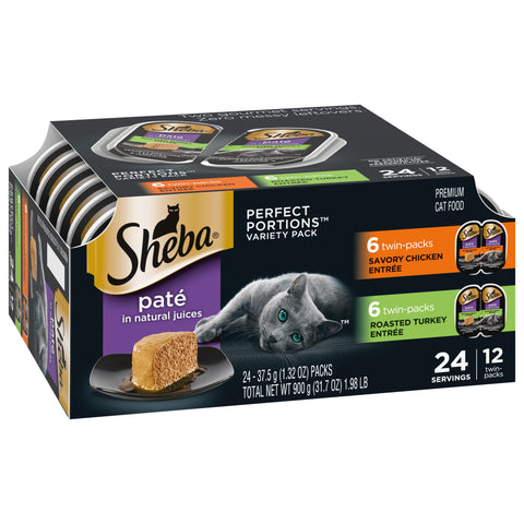 Sheba Pate Cat Food 31.68 OZ