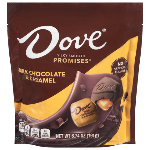 Dove Promises Milk Chocolate & Caramel 6.74 oz - 8 Pack