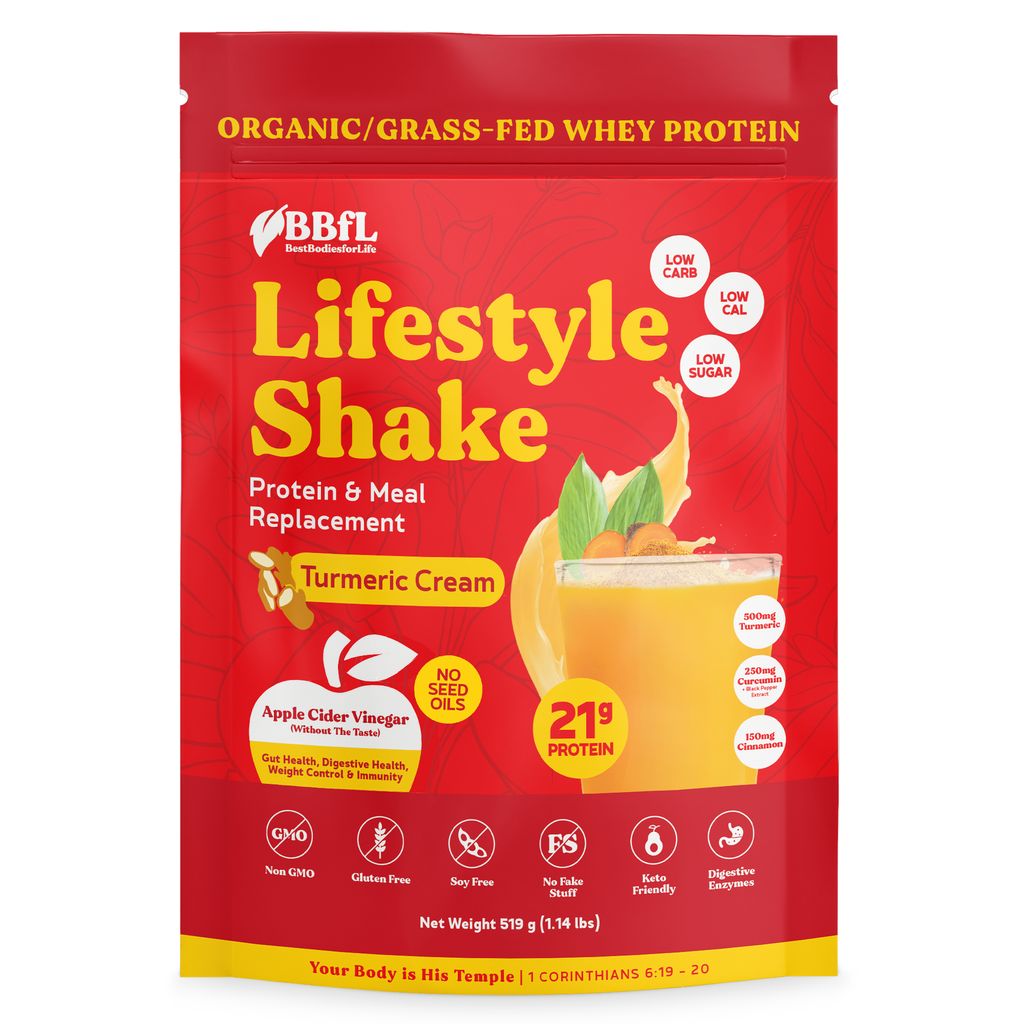 BBfL BBfL Meal Replacement Protein Shakes, (15 Servings, Turmeric Curc ...