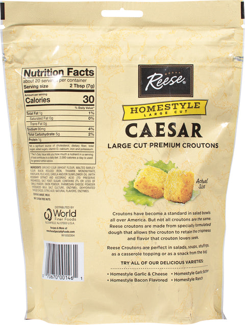 Reese Homestyle Caesar Croutons 5 OZ