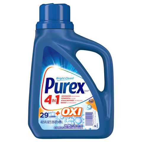 Purex 2X Laundry Detergent Liquid Fresh Morning With Oxi 43.5 FZ