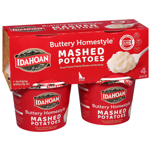 Idahoan Buttery Homestyle Mashed Potatoes 6 OZ